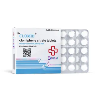 Beligas Pharma - Clomid - 50mg/50tabs