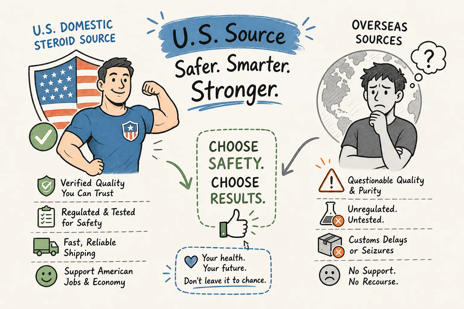 Why a U.S. Domestic Steroid Source Is the Safer Choice
