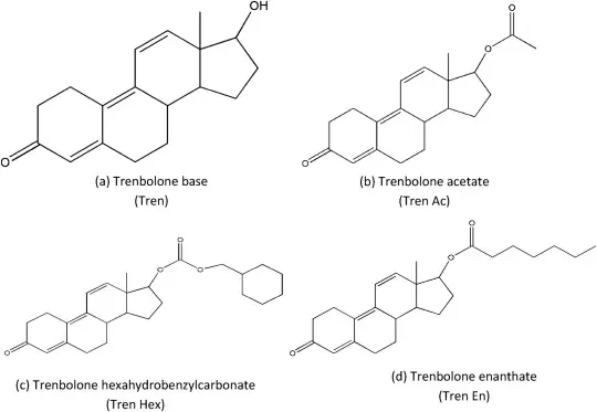 Trenbolone Esters - Chemical Profiles.