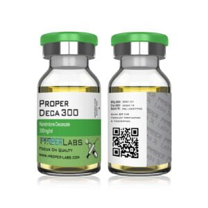"ProperDeca 300" Deca-Durabolin vial by Proper Labs brand.