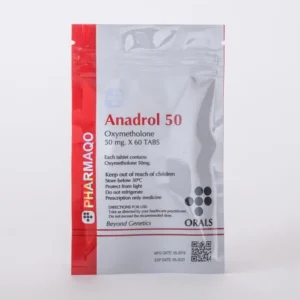 Anadrol 50mg (Oxymetholone) PharmaQo Labs Brand Pills Sachet