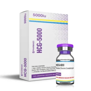 Vial of HCG-5000iu PharmaQo Labs