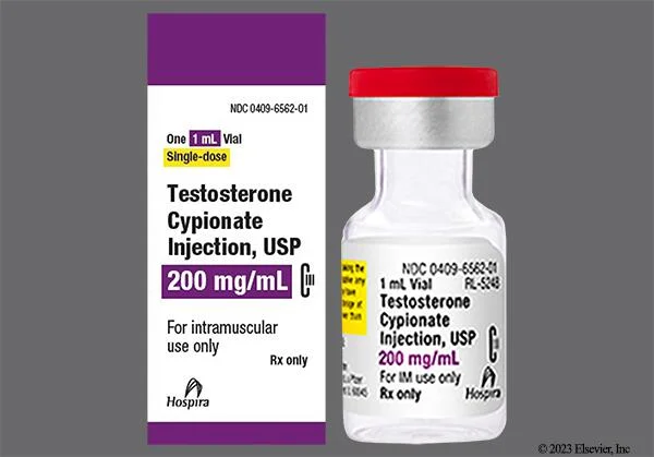 Testosterone Cypionate Package - Vial