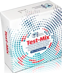 Test-Mix (Testosterone propionate (30 mg), Testosterone phenylpropionate (60 mg), Testosterone Isocaproat (60 mg), Testosterone decanoate (100 mg)) HT-Pharm 250mg / 10ml