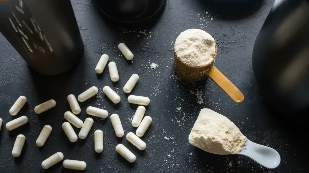 Collection of the best Bodybuilding supplements for muscle growth