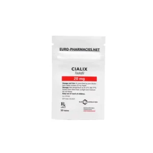 Cialix (Tadafil) - 20mg/tab - 50 tab/bag - Euro Pharmacies