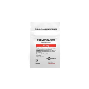 Exemestanex (Aromasin) - 20mg/tab - 50 tab/bag - Euro Pharmacies