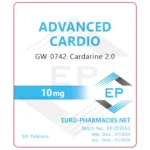 Advanced Cardio (Gw 0742) - 10Mg/Tab, 50 Pills/Bag - Euro Pharmacies