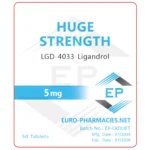 Huge Strenght (Lgd4033) - 5Mg/Tab - 50 Tab - Euro Pharmacies