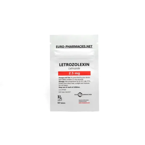 Letrozolexin (Letrozole)- 2.5 mg/tab - 50 tab/bag - Euro pharmacies