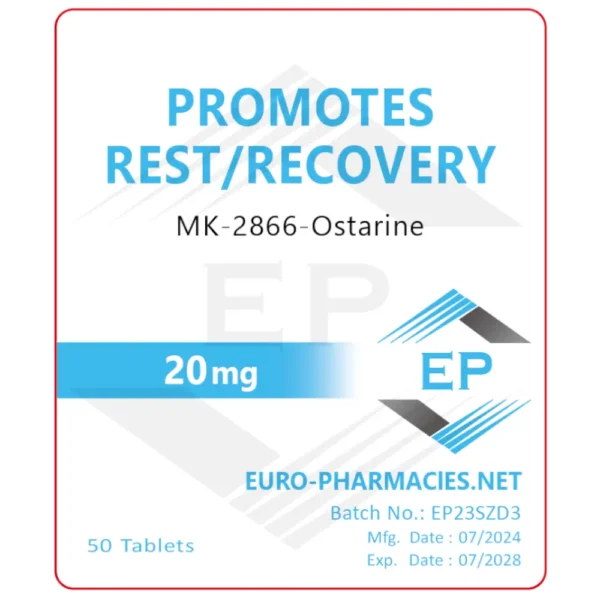 Promotes rest (MK2866)  - 20mg/tab - 50 tab - Euro Pharmacies