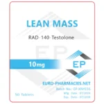 Lean Mass (Rad140) - 10Mg/Tab- 50 Tab - Euro Pharmacies