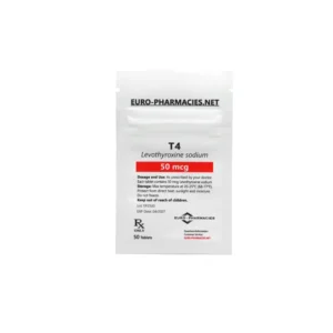 T4 - 50mcg/tab 50 tab/bag - Euro Pharmacies