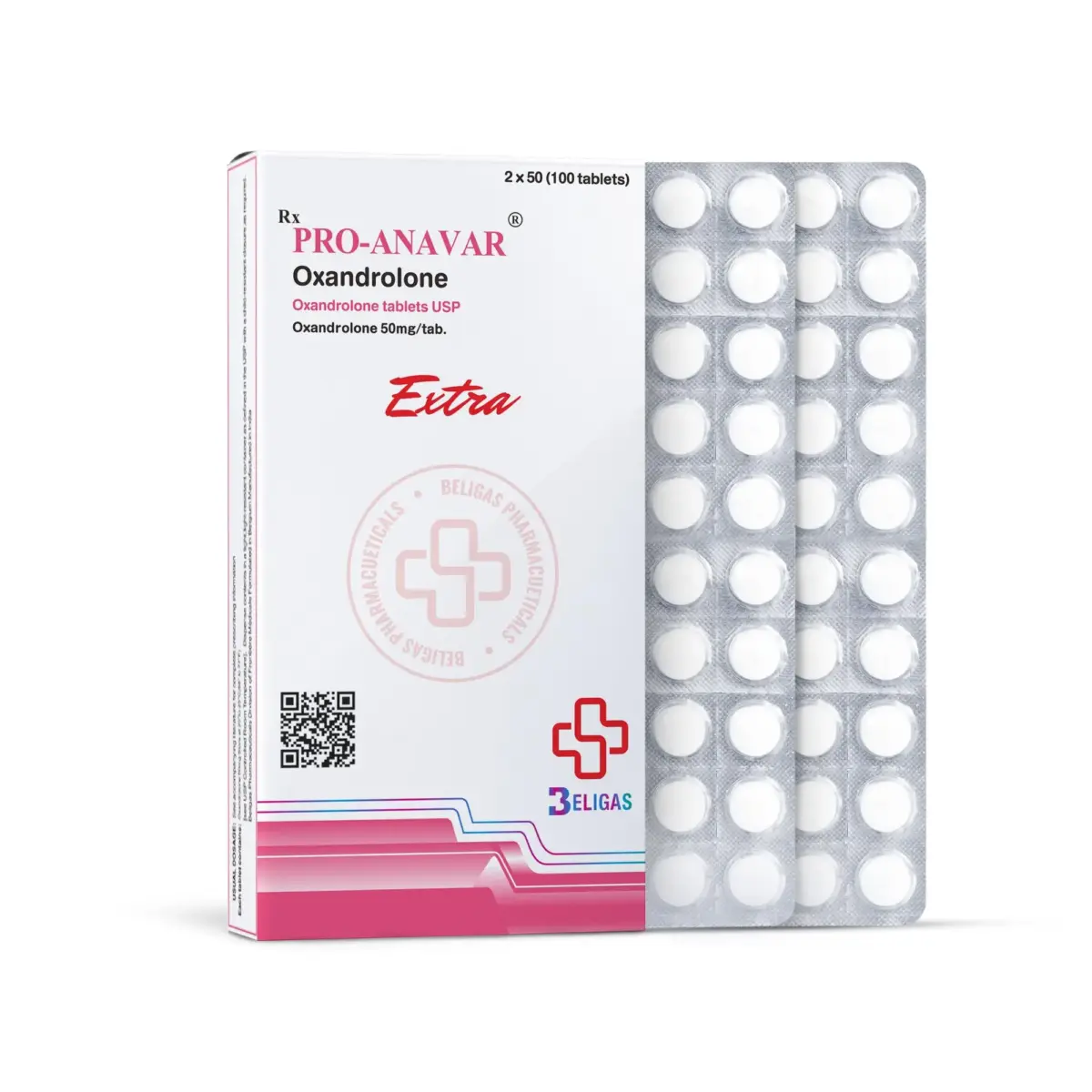 Pro – Anavar® Oxandrolone 50Mg Beligas Pharmaceuticals