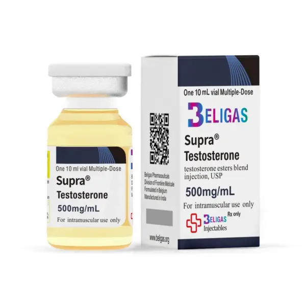 Supra® – Testosterone (Sustanon 500) Testosterone Esters Blend 500mg Beligas Pharmaceutical