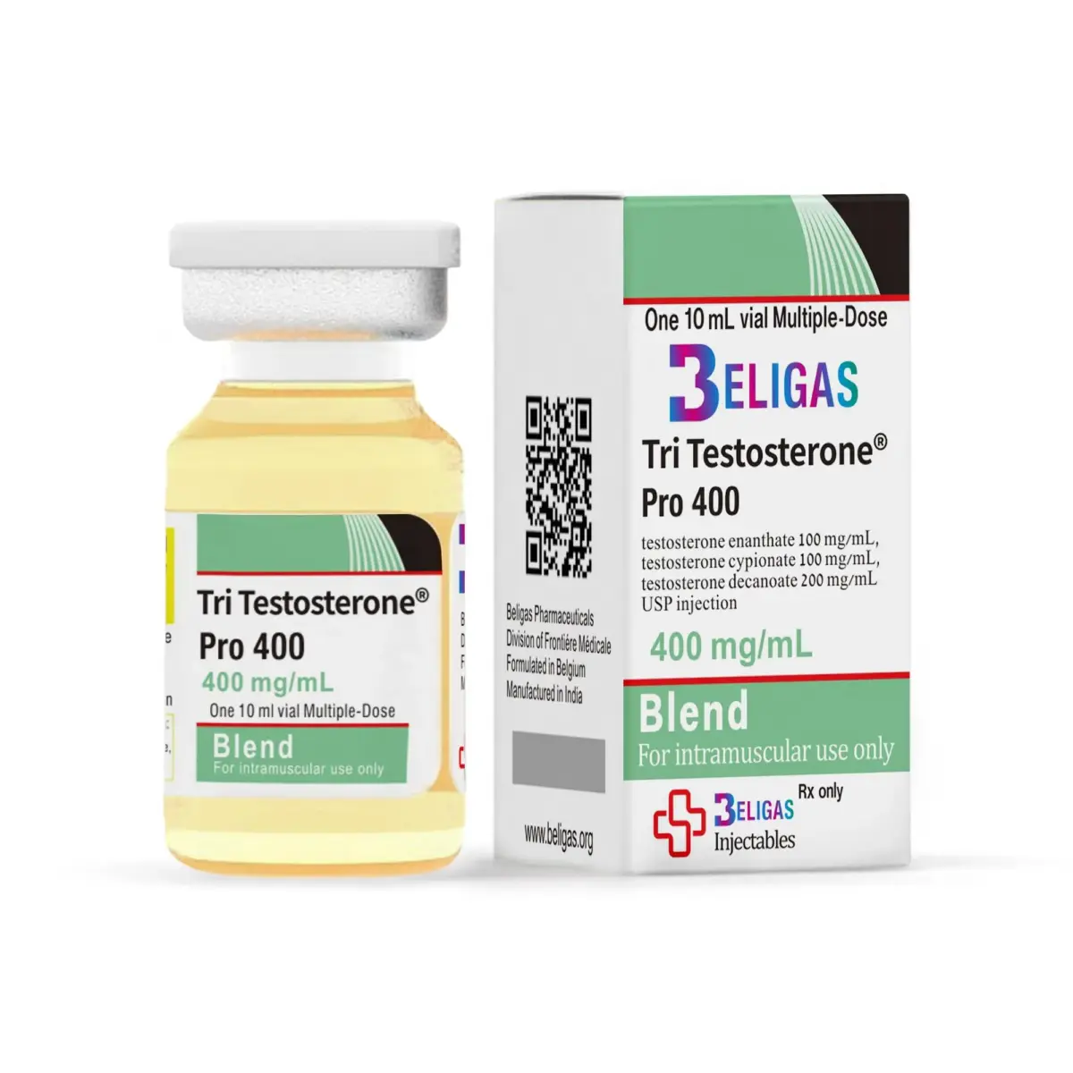 Tri Testosterone® Pro Testosterone Cypionate 100Mg, Testosterone Decanoate 200Mg, Testosterone Enanthate 100Mg, 400Mg Beligas Pharmaceutical