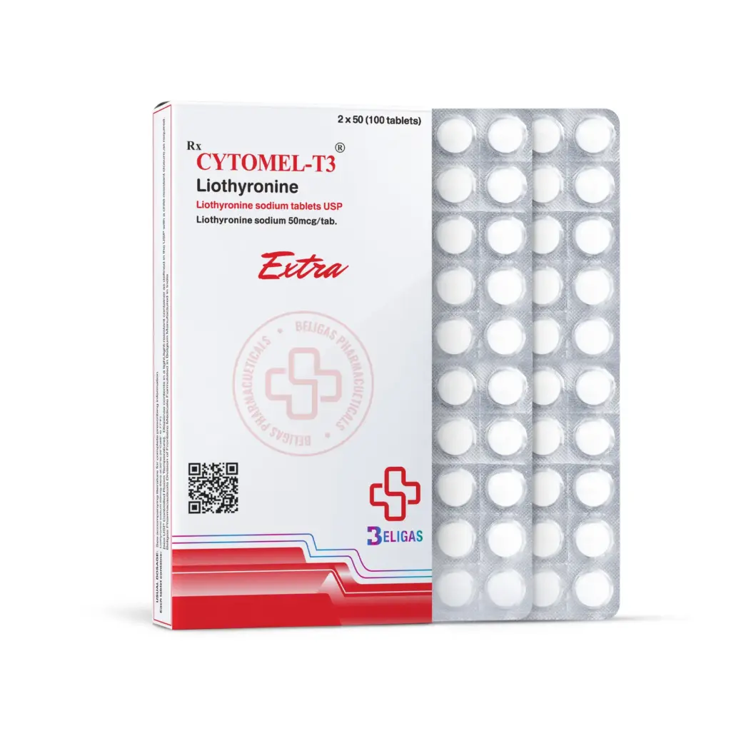 Cytomel – T3 - Liothyronine 50mcg - Beligas Pharma