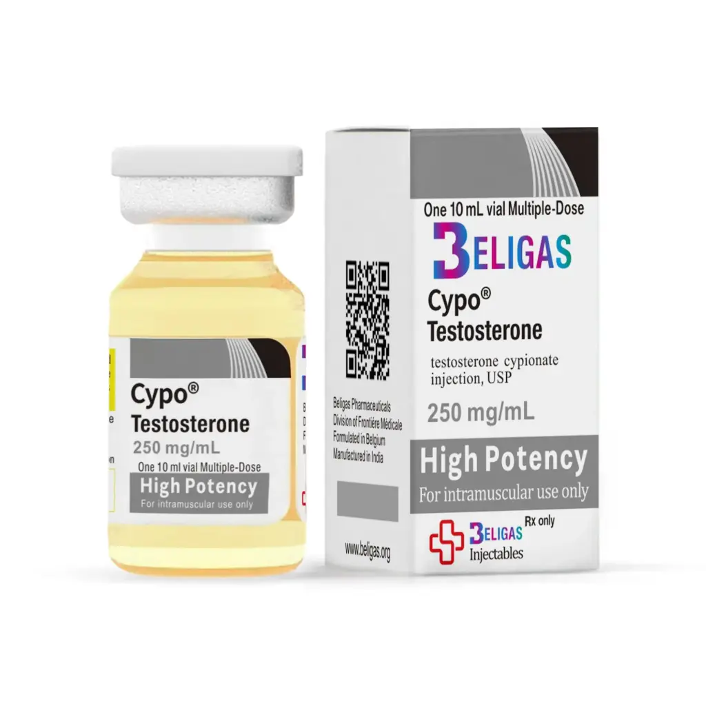 Cypo® – Testosterone Testosterone Cypionate 250mg Beligas Pharma USA
