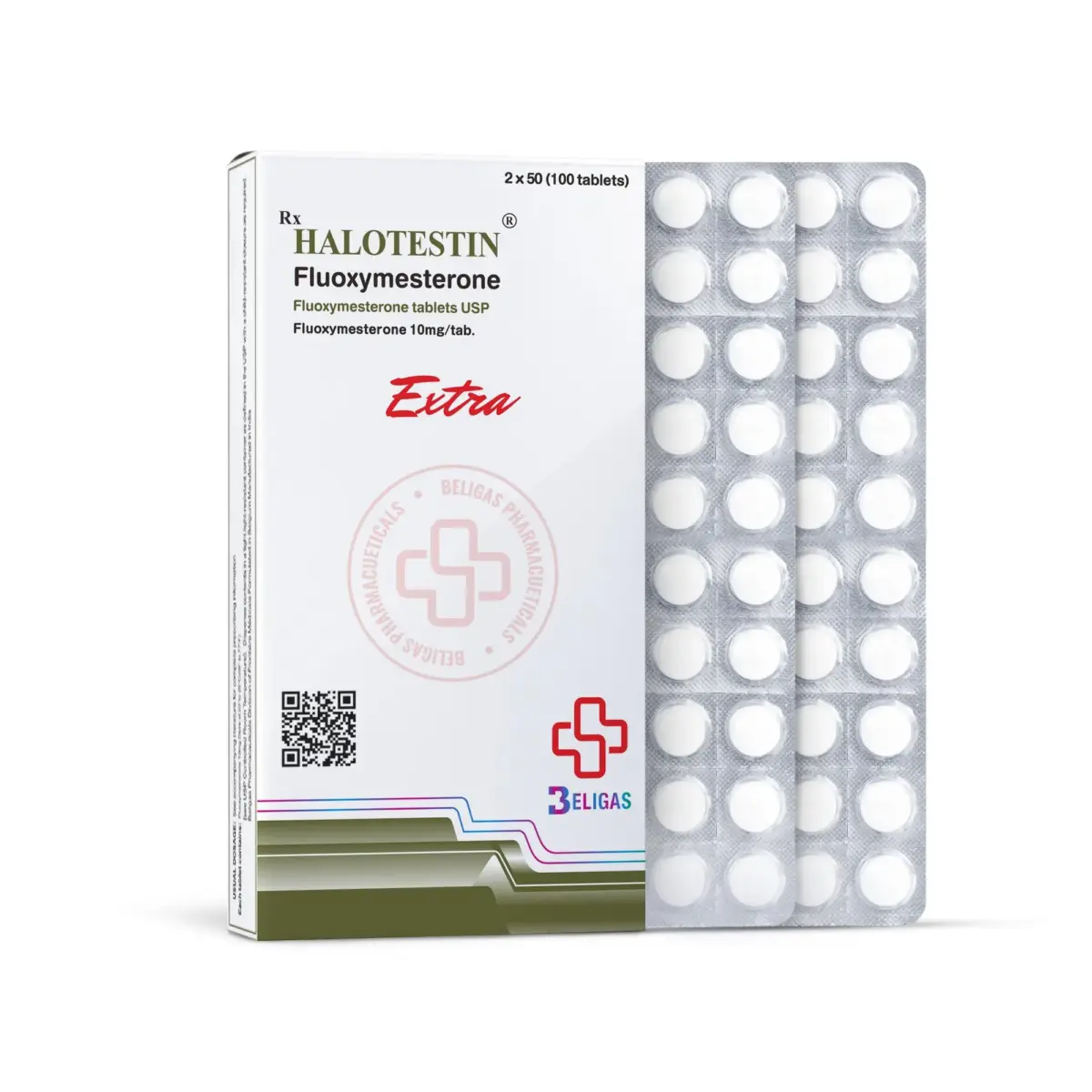 Halotestin Beligas Pharmaceutical Fluoxymesterone 10Mg