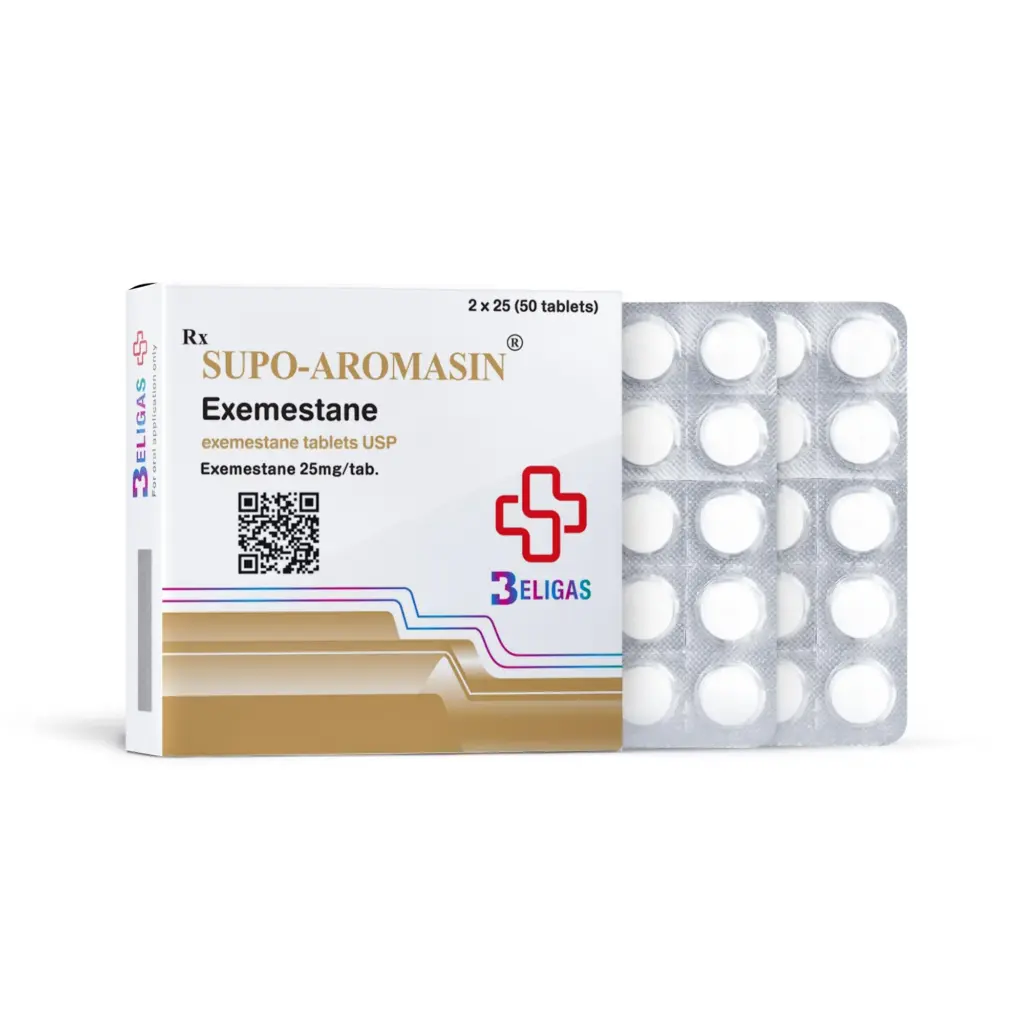 Supo – Aromasin® Exemestane 25mg - Beligas Pharma Online Store.