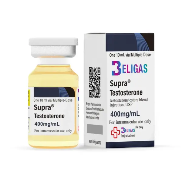 Supra® – Testosterone- Testosterone Esters Blend, 400mg - Beligas Pharma USA Store
