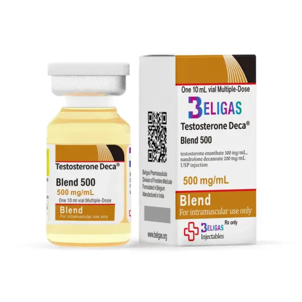 Testosterone Deca Blend Beligas Testosterone Enanthate 300mg, Nandrolone Decanoate 200mg, 500mg
