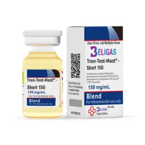 Tren Test Mast® Short Trenbolone Acetate 50mg, Trenbolone Propionate 50mg, Drostanolone Propionate 50mg, 150mg Beligas Pharma USA