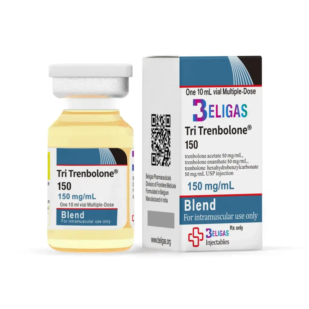 Tri Trenbolone Trenbolone Acetate 50mg, Trenbolone Enanthate 50mg, Trenbolone Hexahydrobenzycabonate 50mg, 150mg - Beligas