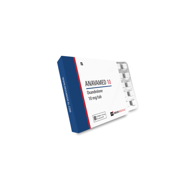 ANAVAMED 10 Oxandrolone 10mg/tab - Deus Medical