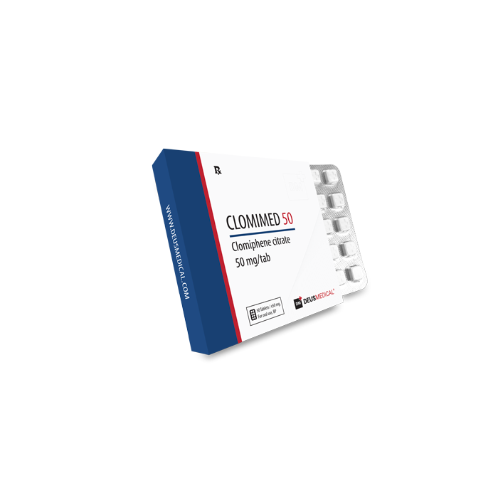 CLOMIMED 50 Clomiphene Citrate 50mg/tab - Deus Medical