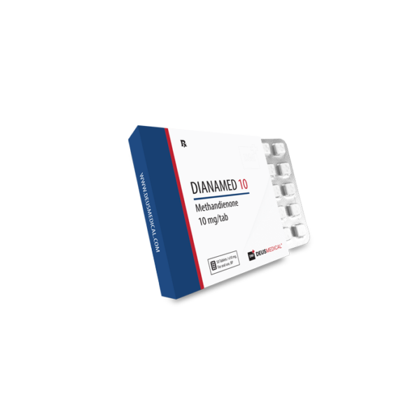 DIANAMED 10 Methandienone 10mg/tab - Deus Medical / Deus Power Dianabol