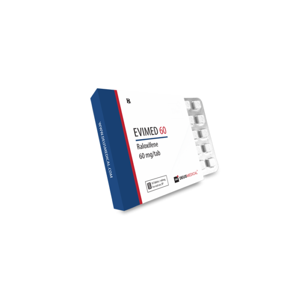 EVIMED 60 Raloxifene HCL 60mg/50 tabs - Deus Medical