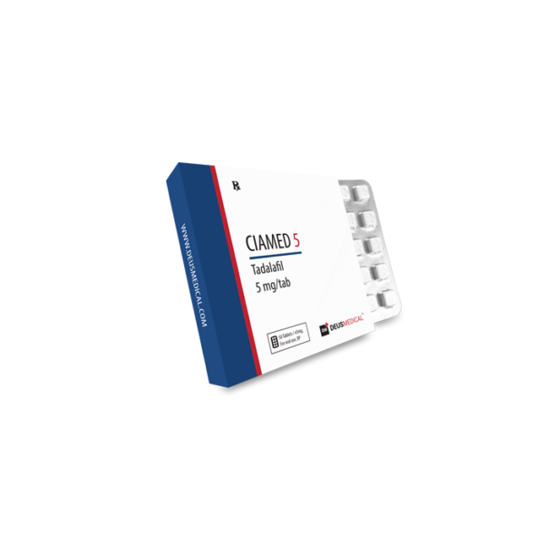 CIAMED 5 Tadalafil 5mg/tab - Deus Medical