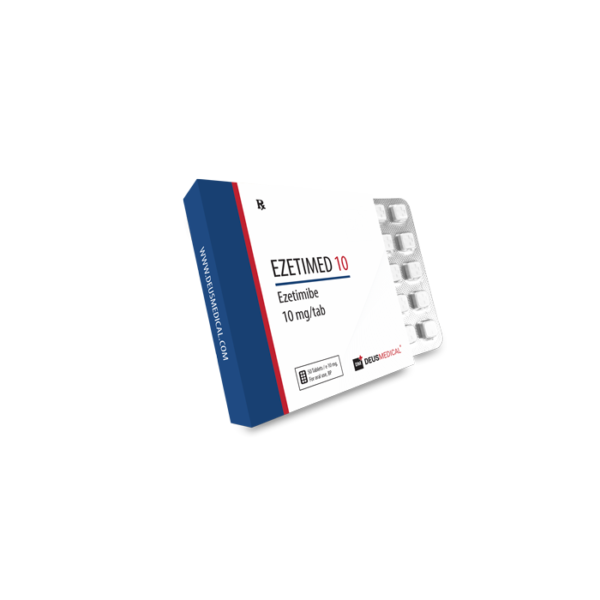 EZETIMED 10 Ezetimibe 10mg/50tabs - Deus Medical
