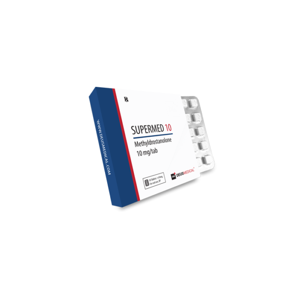 SUPERMED 10 Methyldrostanolone 10mg/50tabs - Deus Medical