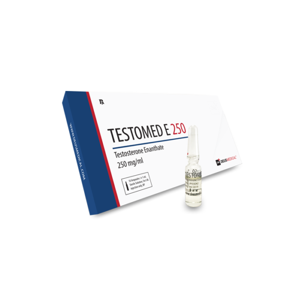 TESTOMED E 250 Testosterone Enanthate 250mg/ml - Deus Medical