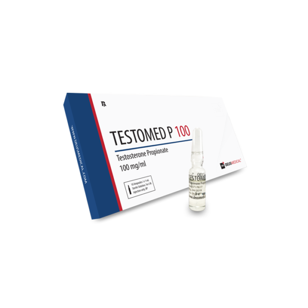 TESTOMED P 100 Testosterone Propionate 100mg/ml - Deus Medical