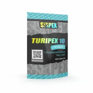 Turipex (Chlorodehydromethyltestosterone, CDMT) Turinabol tablets - SixPex Labs